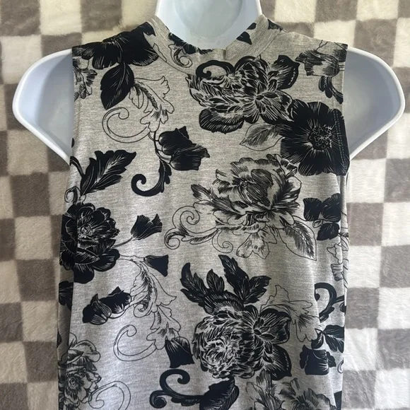 Philosophy Black and White Sleeveless A-Line Mini Dress Size M/ Medium - Picture 5 of 9